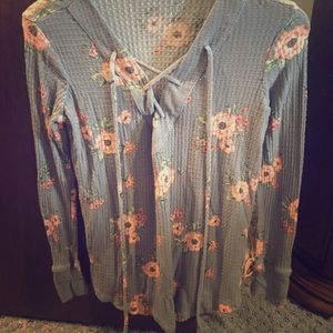 Floral long sleeve